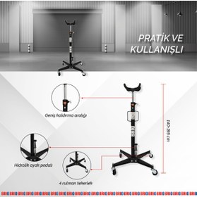 Resim Brio Dikey Şanzıman Krikosu 500 Kg 