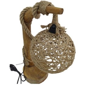Resim Lambader Sarmaşık Abajur Tekli Avize Model Doğal Malzeme Kuru Ze 