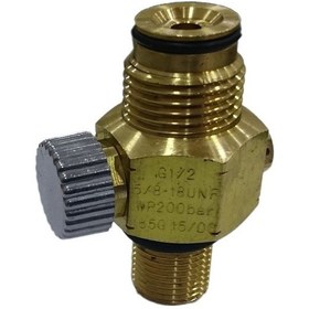 Resim 12 Onz Paıntball Tüp Valfı Siyah 