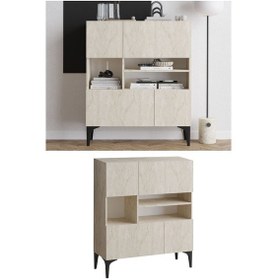 Resim Decormet Krista Konsol Travertine Diğer 