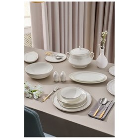 Resim Aryıldız Serenity 60 Parça Porselen Yemek Takımı Ar259764 Renkli 