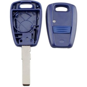 Resim 1 Düğme Araba Anahtarlık Durumda Kabuk Değiştirme Uzaktan Kapak Sıp22 Blade Fiat Punto Doblo Bravo İçin Fit With Sıp22 Blade 