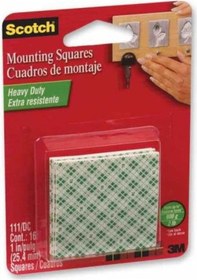 Resim 3M Scotch Çift Taraflı Yapışkan Köpük Kare Bant 111 