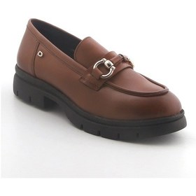 Resim Cuoıo Oxford Klasik Kadın 1f5393dp Donna Serena 5393dp Cuoio Rose Kahverengi 