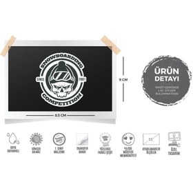 Resim Bay Etiket Hbg25 Snowboard Etiketi 