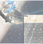 Resim Denizyıldızı Japon Balığı Denizanası Denizatı Kabarcıklar Kabuklu Okyanus Gevrek Balina Sazan Yapışkanlı Nail Art Etiketler Manikür Çıkartmaları Açık Gri 