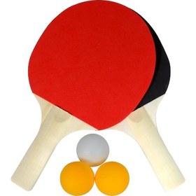 Resim Forzacase 2 Raket 3 Toplu Masa Tenisi Raket Seti - Fc647 