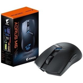 Resim Gigabyte AORUS M6 26000dpi RGB KABLOSUZ GAMING MOUSE 