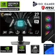 Resim Go Gamer U113D Intel Core Ultra 7 265KF / 128GB Ddr5 6000MHZ / 2tb Nvme SSD 7300-7000MB-SN Gen4 / Rtx 5080 16GB / 240MM Sıvı Soğutma / Msı 27" 2k 180Hz / Windows 11 Pro Masaüstü Bilgisayar 