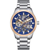 Resim Slazenger Sl.09.2411.1.03 Otomatik Çelik Gri Lacivert Kadran 44 Mm Erkek Kol Saati Gri 