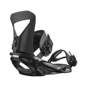 Resim Salomon Pact Erkek Siyah Snowboard Bağlaması 
