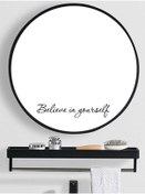 Resim Janusmania Believe In Yourself Ayna Sticker Duvar Sticker 