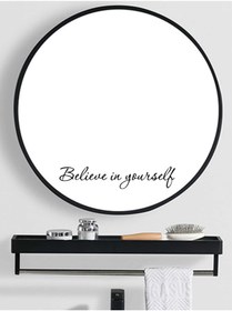 Resim Janusmania Believe In Yourself Ayna Sticker Duvar Sticker 