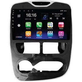 Resim COMWEGEN Renault Clio Uyumlu 4 13-15 8 Gb Ram 128 Gb Dahili Android Kablosuz Carplay Navigasyon Multimed 