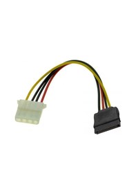 Resim 30 cm 4 pin molex dişi to 15 pin dişi sata power kablo 