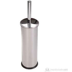 Resim Nobel Tuvalet Banyo wc Paslanmaz Klozet Fırçalık 25 cm 
