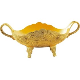 Resim Tekli Kutulu Ayaklı Gondol Altın 