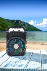 Resim AfterTimes Hoparlör Taşınabilir Küçük Mikrofon Destekli Tutma Apartlı Bluetooth Özellikli 