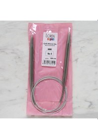 Resim Loren Crafts 9 Mm Çelik Misinalı Şiş 100 Cm 