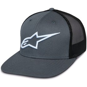 Resim Alpinestars Corp Trucker Şapka Gri Siyah 