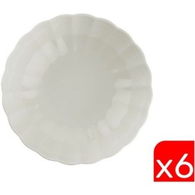 Resim Kütahya Porselen Bone Luz Krem Çorba Kasesi 15cm 6 Lı Çok Renkli 