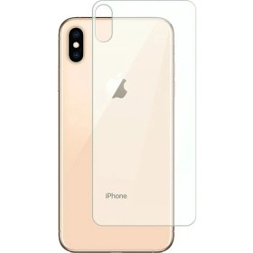 Resim Microcase iPhone XS Max Ön - Arka Kaplama Set Tempered Glass Cam Koruma - Şeffaf 