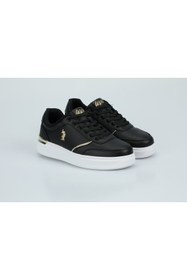 Resim U.S. Polo Assn. Alkaz Siyah Kadın Sneaker 