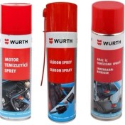 Resim Würth Araç Içi Temizleme Sprey, Silikon Sprey, Motor Temizleyici Sprey 