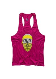 Resim Bluu Arphax Fitness Gym Tank Top Sporcu Atleti Fuşya 