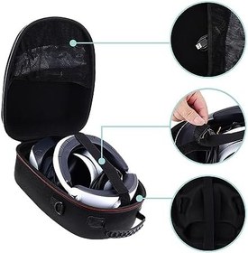 Resim Playstation VR2 Oyun Kulaklığı ve Dokunmatik Kumanda Aksesuarları ile Uyumlu Yousny VR Taşıma Çantası. (Sadece Kılıf) 