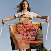 Resim 1 Adet Özel Fotoğraf Önlüğü - Mutfak Kullanımı İçin Kişiselleştirilmiş Dayanıklı Polyester Önlük, Aileniz, Çiftleriniz ve Evcil Hayvanlarınız için Kendi Resminizi Yükleyin - Doğum Günü, Yıldönümü Hediyesi, Özgün Tasarım, Kaliteli Baskı Tutumu 