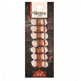 Resim M-Pets Trusty Extra Beef Düğümlü Kemik 7 li Paket 105 Gr 