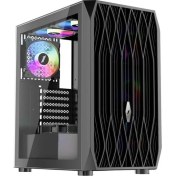 Resim 1st Player Arıya Ay7 Siyah 650W 80+ Argb 4X12CM Fan Temperli Cam Mesh USB 3.0 Atx Kasa 
