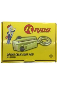 Resim Rico Kurt Ağzı Dövme Çelik Profesyonel Yüksek Randımanlı Kurt Ağzı Dar Çene 
