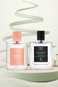Resim Aqua Di Polo 1987 Iseo Sense EDP Kadın Parfüm & Gran Paradiso Jungle Sport EDP Erkek Parfüm Seti 50ml 2 Adet 