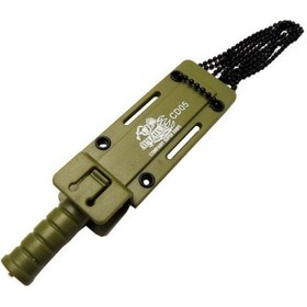 Resim Mini Rambo Kamp Bıçağı Ürün Kodu: Cd-05 11 Cm Senalstore Siyah 
