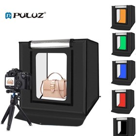Resim Renvox PULUZ 2×32 LED Fotoğraf Çekim Çadırı 40×40 - Ürün Işık Çadırı Softbox 