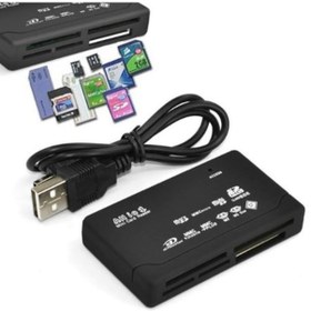 Resim 43 İn 1 Usb Kart Card Okuyucu Sd Sdhc Mini Micro Sd M2 Mmc Xd Cf 