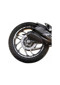 Resim Gp Kompozit Bajaj Dominar 250 / 400 2017-2024 Uyumlu Jant Şeridi Reflektif Gri 