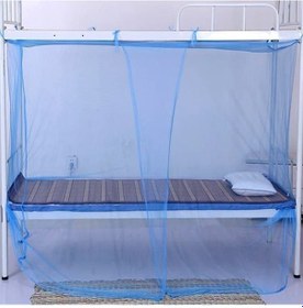 Resim Hfambition Öğrenci Yatak Odası İki Kişilik Kare Tavanlı Ultra Yoğun 120x200 Mavi Konik, Ev Kullanıma Uygun, Kolay Kurulum, Dayanıklı Malzeme 