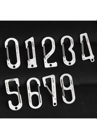 Resim Pazly Yürüyüş Ve Pratik Karabinalı Kampçılık, İçin Geeroyoo Dayanıklı Çok Çelik Balıkçılık Anahtarlık Amaçlı Aksesuar - Jz 