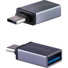 Resim Syrox DT13 Type-C'den Usb3.0'a Dönüştürücü 