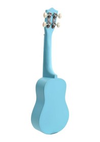 Resim Manuel Raymond Ka225bl Soprano Ukulele Seti Mavi Kılıf Dahil Renkli Gövde 