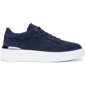 Resim Tamer Tanca Erkek Hakiki Deri Lacivert Nubuk Sneakers & Spor Ayakkabı 352 22292 Erk Ayk Y25 Lacı Nbk Lacivert 