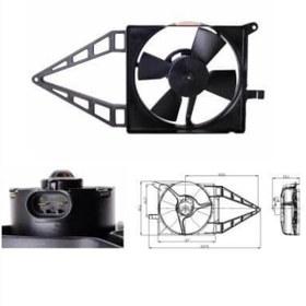 Resim Opel Corsa B Klima Fan Motoru Wisco Marka 
