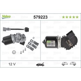 Resim VALEO 579223 Silecek Motoru ( Renault : Megane 1.4 1.6 2.0 ) 7701206549 (WP923314) 