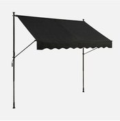 Resim Evinizin_Atolyesi Teleskopik Tente Antrasit 250X130 Cm 