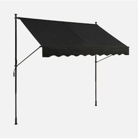 Resim Evinizin_Atolyesi Teleskopik Tente Antrasit 250X130 Cm 