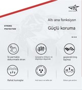 Resim Jokmae Sürtünme Önleyici Çarpışma Dirençli Eldivenler - Yeşil Xl 