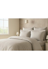 Resim Jakarlı Saten Nevresim Takımı Çift Kişilik Sarmaşık Taş Diğer 